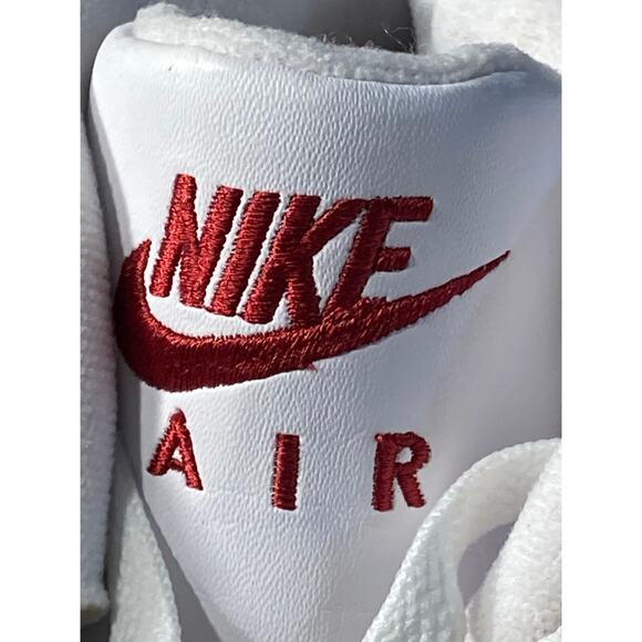 Nike Air Raid Peace White Red 318759-161 US 5.5Y OG 2008 - Picture 10 of 14